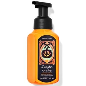 Bath & Body Works Fall Pumpkin Carving Hand Soap 8oz NEW